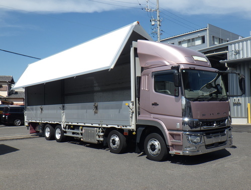 車検R8年5月迄 4軸低床 後輪エアサス 内高2,640 AT